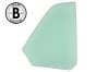 Quarter Window Glass - TINT - Passenger Side - CONVERTIBLE - Grade B - Used ~ 1969 Mercury Cougar / 1969 Ford Mustang