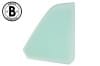 Quarter Window Glass - TINT - Passenger Side - COUPE - Grade B - Used ~ 1969 Mercury Cougar 1969,1969 cougar,29700,c9w,cougar,coupe,glass,grade,mercury,mercury cougar,passenger,quarter,side,tint,used,window,repro,tinted,door,glass,passenger,passengers,passengers,side,15430