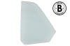 Quarter Window Glass - CLEAR - Driver Side - CONVERTIBLE - Grade B - Used ~ 1969 Mercury Cougar / 1969 Ford Mustang 1969,1969 cougar,1969 mustang,29700,c9w,c9z,clear,convertible,cougar,driver,ford,ford mustang,glass,grade,mercury,mercury cougar,mustang,quarter,side,used,window,repro,tinted,door,glass,driver,drivers,drivers,15431,left