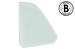 Quarter Window Glass - CLEAR - Driver Side - COUPE - Grade B - Used ~ 1969 Mercury Cougar 2001832,69qtglass-c,29700 1969,1969 cougar,29700,c9w,clear,cougar,coupe,driver,glass,grade,mercury,mercury cougar,quarter,side,used,window,driver,drivers,driver