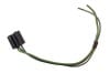 Wiring Pigtail - Under Dash Harness to Seat Belt Relay - STD / XR7 - Used ~ 1967 - 1968 Mercury Cougar 1967,1967 cougar,1968,1968 cougar,belt,c7w,c8w,cougar,dash,harness,loom,mercury,mercury cougar,pigtail,plug,relay,repair,seat,under,used,wiring,standard,xr7,15636