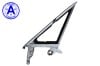 Vent Window Frame - Driver Side - Grade A - Used ~ 1967 - 1968 Mercury Cougar / 1967 - 1968 Ford Mustang