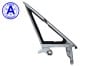 Vent Window Frame - Passenger Side - Grade A - Used ~ 1967 - 1968 Mercury Cougar / 1967 - 1968 Ford Mustang