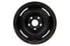 Stamped Steel Wheel - 14 X 5 - Stock - Used ~ 1968 Mercury Cougar / 1968 Ford Mustang  1968,1968 cougar,1968 mustang,C8W,C8Z,cougar,ford,ford mustang,mercury,mercury cougar,mustang,inch,mercury,mercury cougar,mustang,plain,stamped,steel,stock,used,wheel,16006