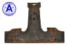 Bracket - License Plate - Front - Grade A - Used ~ 1970 Mercury Cougar D0WY-17A385-A,1970,1970 cougar,D0W,bracket,cougar,front,license,license plate bracket,mercury,mercury cougar,plate,16123