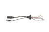 Wiring Pigtail - Wiper Motor to Under Dash Harness - Used ~ 1969 - 70 Mercury Cougar / 1969 - 1970 Ford Mustang 1969,1969 cougar,1969 mustang,1970,1970 cougar,1970 mustang,c9w,c9z,cougar,d0w,d0z,ford,ford mustang,lead,mercury,mercury cougar,motor,mustang,pigtail,used,windshield,wiper,wiring,16190