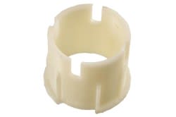 Insulator - Steering Column - Lower Tube - Repro ~ 1968 Mercury Cougar / 1968 Ford Mustang  1968,1968 cougar,1968 mustang,C8W,C8Z,cougar,ford,ford mustang,mercury,mercury cougar,mustang,steering,tube bushing,tube insulator,new,repro,steering,column,bushing,plastic,fixed,tilt,spacer,lower,slide,in,17300