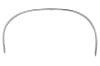 Moulding / Trim - Wheel Lip - Driver Side - Front - Restored ~ 1971 - 1973 Mercury Cougar 1971,1971 cougar,1972,1972 cougar,1973,1973 cougar,cougar,d1w,d2w,d3w,driver,front,lip,mercury,mercury cougar,moulding,restored,side,trim,wheel,molding,driver,drivers,drivers,18719,left