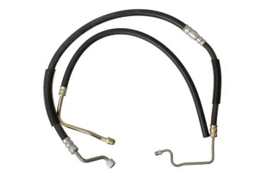 Hose Kit - Power Steering - w/ 1/4 Inch Control Valve Fitting - Small Block - ECONOMY - Repro ~ 1967 Mercury Cougar / 1967 Ford Mustang 67econopssbkit 1967,1967 cougar,1967 mustang,block,c7w,c7z,control,cougar,economy,fitting,ford,ford mustang,hose,inch,kit,mercury,mercury cougar,mustang,new,power,repro,reproduction,small,steering,valve,19055
