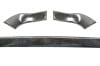 Moulding / Trim Set - Rear - Three Piece - Anodized Aluminum - Used ~ 1967 - 1968 Mercury Cougar 1967,1967 cougar,1968,1968 cougar,6529313,6529314,6542512,aluminum,anodized,c7w,c7wy,c8w,cougar,mercury,mercury cougar,moulding,moulding set,piece,rear,set,three,trim,trim set,used,19128
