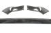 Moulding / Trim Set - Rear - Three Piece - Anodized Aluminum - Used ~ 1967 - 1968 Mercury Cougar 67reartrimx3used,90 1967,1967 cougar,1968,1968 cougar,6529313,6529314,6542512,aluminum,anodized,c7w,c7wy,c8w,cougar,mercury,mercury cougar,moulding,moulding set,piece,rear,set,three,trim,trim set,used,19128