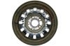 Eliminator Wheel - 14" X 6" - Chrome Center / Painted Rim - Used ~ 1968 - 1969 Mercury Cougar / 1968 - 1969 Ford Mustang / Torino 1968,1968 cougar,1968 mustang,1969,1969 cougar,1969 mustang,c8w,c8z,c9w,c9z,center,chrome,cougar,eliminator,ford,ford mustang,inch,mercury,mercury cougar,mustang,painted,rim,torino,used,wheel,19203