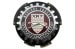 Emblem - Hub Cap Center - XR7 - Used ~ 1969 - 1970 Mercury Cougar 69xrcntr 1969,1969 cougar,1970,1970 cougar,c9w,cap,center,cougar,d0w,emblem,full,hubcap,mercury,mercury cougar,stamped,standard,steel,used,wheel,xr7,19518,hub