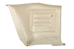 Rear Interior Panel - Decor - WHITE - Driver Side - Used ~ 1970 Mercury Cougar 70decordswhite,115 1970,1970 cougar,cougar,d0w,decor,driver,filler,panels,interior,mercury,mercury cougar,panel,rear,side,used,white,driver,drivers,driver