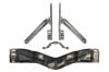 Bumper Brackets - Front - Set of 6 - Used ~ 1971 - 1972 Mercury Cougar 1971,1971 cougar,1972,1972 cougar,brackets,bumper,cougar,d1w,d2w,front,mercury,mercury cougar,set,six,used,19647