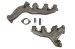 Exhaust Manifolds - 428CJ - PAIR - w/ Spacer - EARLY - Repro ~ 1968 - 1970 Mercury Cougar / 1968 - 1970 Ford Mustang / Shelby / Torino  1968,1968 cougar,1968 mustang,1969,1969 cougar,1969 mustang,1970,1970 cougar,1970 mustang,428,428cj,c8w,c8z,c9w,c9z,cobra,cougar,d0w,d0z,exhaust,ford,ford mustang,jet,manifolds,mercury,mercury cougar,mustang,new,pair,repro,reproduction,shelby,torino,driver,drivers,driver