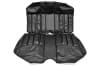 Interior Seat Upholstery - Vinyl - XR7 - Coupe - BLACK - Rear Seat - Repro ~ 1970 Mercury Cougar