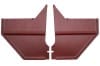 Interior Kick Panels - MAROON / DARK RED - PAIR - Repro ~ 1967 - 1968 Mercury Cougar / 1967 - 1968 Ford Mustang