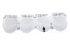 Lens - Instrument Cluster - XR7 - Used ~ 1971 - 1973 Mercury Cougar 1971,1971 cougar,1972,1972 cougar,1973,1973 cougar,cluster,cougar,d1w,d2w,d3w,instrument,lens,mercury,mercury cougar,used,xr7,21-1019,gauge,instrument,cluster,lens,glass,plastic,clear,face,guard,shield