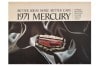 Promo Guide - Full Line - NOS ~ 1971 Mercury Cougar 1971,1971 cougar,cougar,d1w,full,guide,line,mercury,mercury cougar,new,new old stock,nos,old,promo,stock,book, booklet, diagram, pamphlet, flyer, guide, schematic, diagnostic, brochure,20481