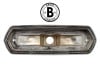 Side Marker Light / Turn Signal - Front - Housing ONLY -  Grade B - Used ~ 1968 Mercury Cougar / 1968 Ford Cyclone / 1968 Mercury Montego 1968,1968 cougar,c8w,cougar,cyclone,ford,front,grade,housing,light,marker,mercury,mercury cougar,montego,only,side,signal,turn,used,bezel,20515,turn lamp