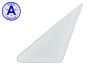 Door Vent Glass - CLEAR - Driver Side - Grade A - Used ~ 1967 - 1968 Mercury Cougar / 1965 - 1968 Ford Mustang