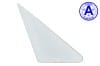 Door Vent Glass - CLEAR - Passenger Side - Grade A - Used ~ 1967 - 1968 Mercury Cougar / 1965 - 1968 Ford Mustang