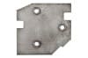 Plate - Door Hinge to Pillar - Passenger Side Upper - Used ~ 1971 - 1973 Mercury Cougar / 1971 - 1973 Ford Mustang D1ZZ-6502666-A,1971,1971 cougar,1971 mustang,1972,1972 cougar,1972 mustang,1973,1973 cougar,1973 mustang,D1W,D1Z,D2W,D2Z,D3W,D3Z,anchor,cougar,door hinge,passenger,ford,ford mustang,hinge,mercury,mercury cougar,mustang,pillar,plate,upper,passenger,passengers,passengers,side,20696