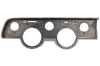 XR7 Instrument Cluster Bezel / Housing - Grade B - Used ~ 1968 Mercury Cougar "b",1968,1968 cougar,C8W,grade b,bezel,core,cougar,housing,insrtument cluster,instrument cluster bezel,mercury,mercury cougar,repaired,used,xr 7,xr7,dash,dash bezel,21-0007,gauge