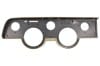 XR7 Instrument Cluster Bezel / Housing - Grade A - Used ~ 1968 Mercury Cougar "a",1968,1968 cougar,C8W,grade b,bezel,core,cougar,housing,insrtument,cluster,bezel,mercury,mercury cougar,repaired,used,xr 7,xr7,dash,bezel,21-0008,guage,gauge bezel