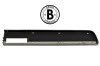 Standard - Passenger Side - Dash Bezel - Grade B ~ 1968 Mercury Cougar 1968,1968 cougar,C8W,bezal,bezle,cougar,dash bezel,instrament,instrument,mercury,mercury cougar,passenger side,standard,passenger,passengers,passengers,side,21-0027