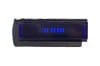 Lens - High Beam Indicator - BLUE - XR7 - Used ~ 1967 Mercury Cougar  1967,1967 cougar,C7W,beam,bright,cluster,cougar,dash,high,indicator,lens,blue,blue indicator,blue lens,light,lights,mercury,mercury cougar,used,hi,21-0037
