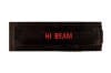 Lens - High Beam Indicator - RED - XR7 - Used ~ 1968 Mercury Cougar 1968,1968 cougar,1968,C8W,beam,bright,cluster,cougar,dash,high,indicator,lens,light,lights,mercury,mercury cougar,used,hi,21-0090