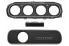 Bezels - Gauge Cluster - Eliminator - Set of 3 - Grade A - Used ~ 1969 Mercury Cougar 