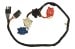 Wiring Harness - Panel Switches - Rear Defog - 1970 XR7 - Used ~ 1970 Mercury Cougar D0WY-10B923-C,D0WB-10B923-F D0WY-10B923-C,D0WB-10B923-F,1970,1970 cougar,D0W,blower,blower switch,cougar,defog,defogger,defrost,harness,mercury,mercury cougar,plug wiring,rear defog,used,wiring,xr7,21604