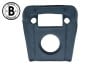 Radio Pad - Center Console - XR7 - Grade B - Used ~ 1967 - 1968 Mercury Cougar 1967,1967 cougar,1968,1968 cougar,c7w,c8w,center,center console,console,cougar,mercury,mercury cougar,pad,radio,used,xr7,22546