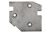 Plate - Door Hinge to Pillar - Driver Side Upper - Used ~ 1971 - 1973 Mercury Cougar / 1971 - 1973 Ford Mustang D1ZZ-6502667-A,1971,1971 cougar,1971 mustang,1972,1972 cougar,1972 mustang,1973,1973 cougar,1973 mustang,D1W,D1Z,D2W,D2Z,D3W,D3Z,anchor,cougar,door hinge,driver,ford,ford mustang,hinge,mercury,mercury cougar,mustang,pillar,plate,upper,driver,drivers,drivers,side,22559,left