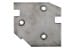 Plate - Door Hinge to Pillar - Driver Side Upper - Used ~ 1971 - 1973 Mercury Cougar / 1971 - 1973 Ford Mustang D1ZZ-6502667-A,1971,1971 cougar,1971 mustang,1972,1972 cougar,1972 mustang,1973,1973 cougar,1973 mustang,D1W,D1Z,D2W,D2Z,D3W,D3Z,anchor,cougar,door hinge,driver,ford,ford mustang,hinge,mercury,mercury cougar,mustang,pillar,plate,upper,driver,drivers,driver