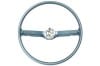 Steering Wheel - Standard - BLUE - Repro ~ 1968 - 1969 Mercury Cougar / 1968 - 1969 Ford Mustang