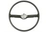 Steering Wheel - Standard - DARK IVY GOLD / DARK GREEN - Repro ~ 1968 - 1969 Mercury Cougar / 1968 - 1969 Ford Mustang