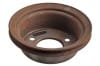 Pulley - Crankshaft - Single Sheave - 289 - C5AE-6312-A - Used ~ 1967 - 1968 Mercury Cougar / 1967 - 1968 Ford Mustang c5ae-a,1968,68,c8z,c8w,C5AE-6312-A,289,1967,1967 cougar,1967 mustang,6312,c5ae,c7w,c7z,cougar,crankshaft,ford,ford mustang,mercury,mercury cougar,mustang,pulley,used,23851