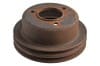 Pulley - Crankshaft - Double Sheave - 289 - C6OE-6312-A - Used ~ 1967 Mercury Cougar / 1967 Ford Mustang C6OE-6312-A,289,1967,1967 cougar,1967 mustang,6312,c6oe,c7w,c7z,cougar,crankshaft,ford,ford mustang,mercury,mercury cougar,mustang,pulley,used,23917