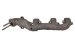 Exhaust Manifold - 390-4V - Passenger Side - Used ~ 1967 Mercury Cougar / 1967 Ford Mustang c6oe-9428-a 1967 cougar,1967 mustang,390,1967,c7w,c7z,cougar,exhaust,ford,ford mustang,manifold,mercury,mercury cougar,mustang,passenger,right,side,used,passenger,passengers,passenger