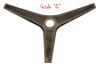 Bezel - Steering Wheel - Rim Blow - Three Spoke - Grade C - Used ~ 1969 Mercury Cougar C9WA-3D752,1969,1969 cougar,bezel,blow,c9w,cougar,decor,eliminator,grade,mercury,mercury cougar,rim,spoke,steering,three,used,wheel,3,rimblow,rim blow,rimblow,rim,blow,pad,rimblow pad,24650