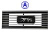 Grille / Headlight Eyelid Door - Passenger Side - Grade A - Used ~ 1969 Mercury Cougar