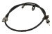 Modulation System - Lower Speedometer Cable - EARLY - Used ~ 1970 Mercury Cougar / 1970 Ford Mustang d0zz-9a820-b smog,emissions,modulator,1970,1970 cougar,1970 mustang,cable,cougar,d0w,d0z,ford,ford mustang,lower,mercury,mercury cougar,modulation,mustang,speedometer,system,used,speed,control,25249