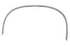 Passenger Side Rear Wheel Lip Moulding - Restored ~ 1971 - 1973 Mercury Cougar