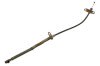 Throttle Cable - 351-4V - Used ~ 1972 - 1973 Mercury Cougar / 1972 - 1973 Ford Mustang 1972 cougar,1972 mustang,1973 cougar,1973 mustang,351,1972,1973,cable,cougar,d2w,d2z,d3w,d3z,ford,ford mustang,mercury,mercury cougar,mustang,throttle,used,25614