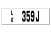 Decal - 427 GT-E Engine Code - Repro ~ 1968 Mercury Cougar 427,1968,1968 cougar,automatic,c8w,code,cougar,decal,engine,mercury,mercury cougar,new,repro,reproduction,transmission,26321