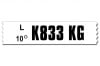 Decal - 429 CJ AT with A/C Engine Code - Repro ~ 1971 Mercury Cougar / 1971 Ford Mustang 429,1971,1971 cougar,1971 mustang,429cj,air,automatic,code,cougar,d1w,d1z,decal,engine,ford,ford mustang,mercury,mercury cougar,mustang,new,repro,reproduction,transmission,26330